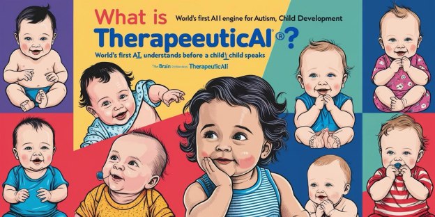 Therapist dashboard powered by TherapeuticAI®, showing child progress and behavior signals