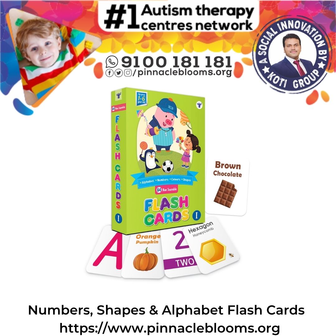 Transforming Autism Therapy: The Power of Numbers Flash Cards at Pinnacle Blooms Network