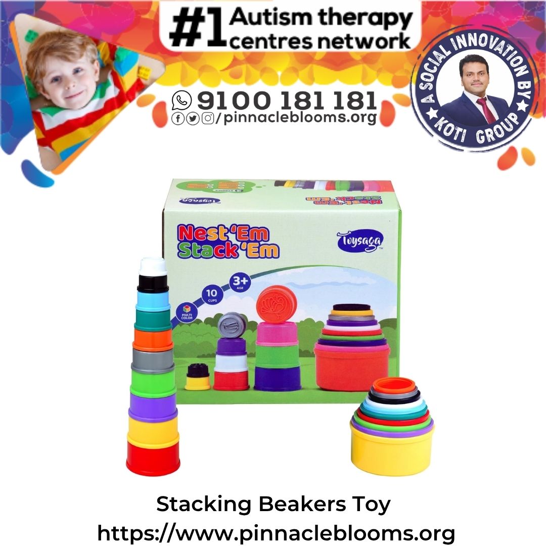 Utilizing Stacking Cups in Autism Therapy | Pinnacle Blooms Network