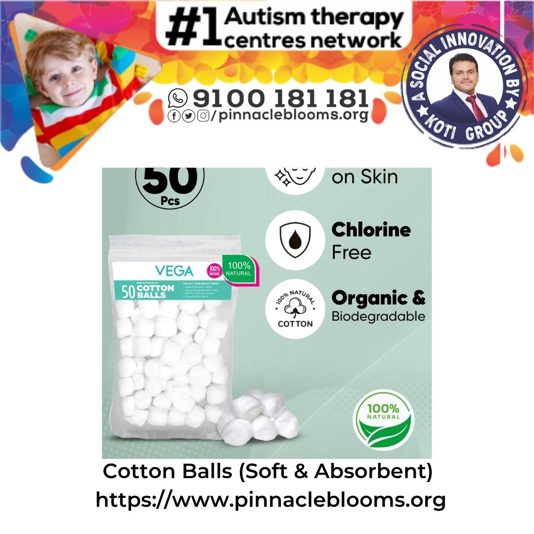 The Power of Multi-Color Cotton Balls in Autism Therapy | Pinnacle Blooms Network