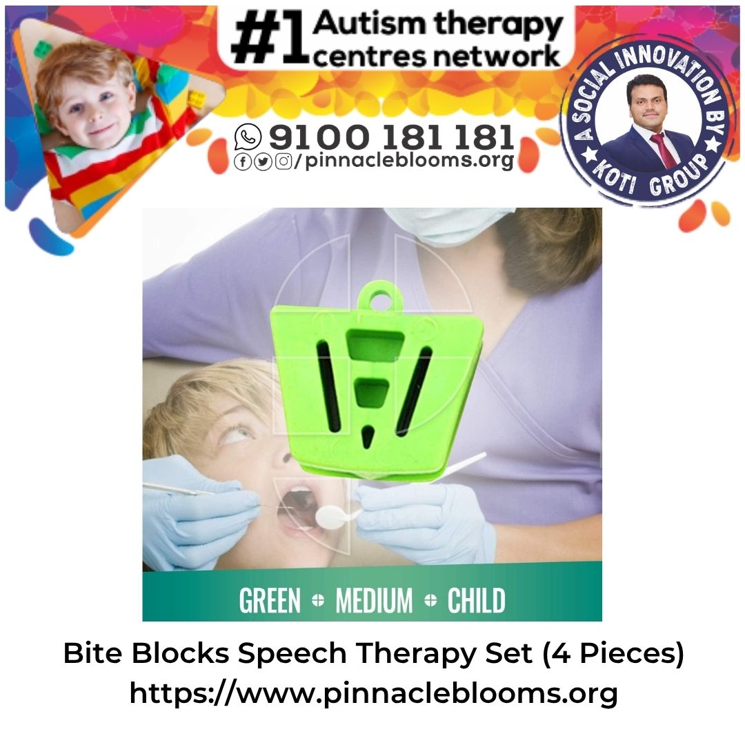 Bite Blocks Speech Therapy: Empowering Young Minds at Pinnacle Blooms Network