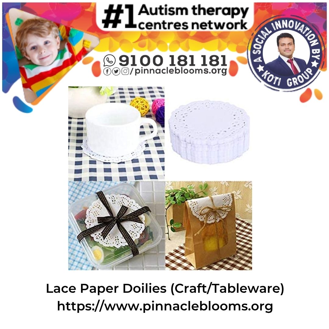 Unlocking Potential: The Role of Lace Paper Doilies in Multi-Sensory Autism Therapy