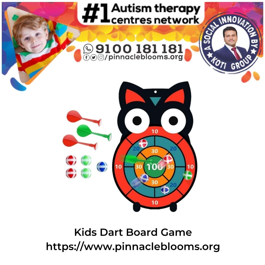 Unlocking Potential: Kids Dart Board Game in Autism Therapy