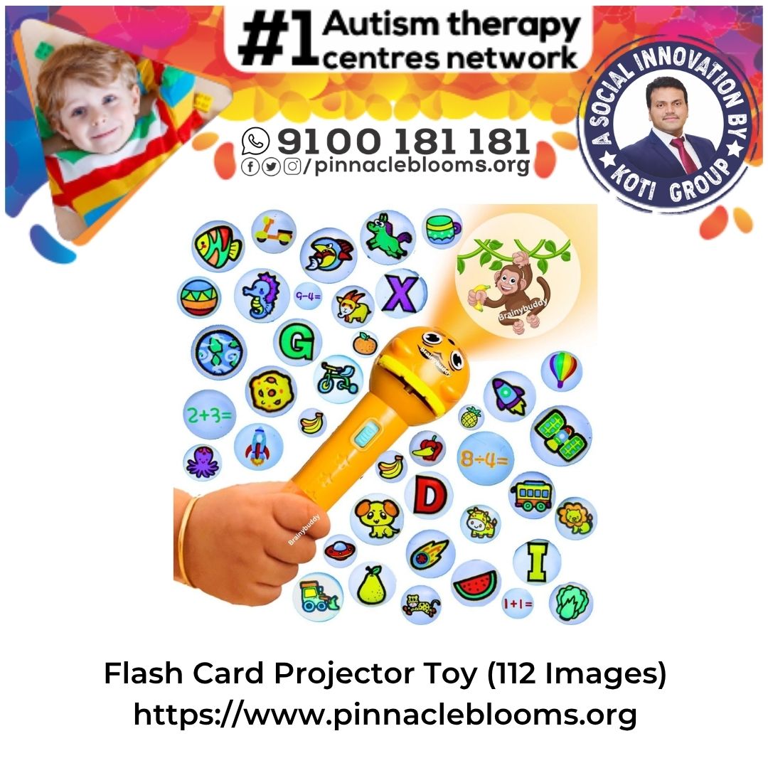 Empowering Young Minds: Flash Card Projector Toy in Autism Therapy