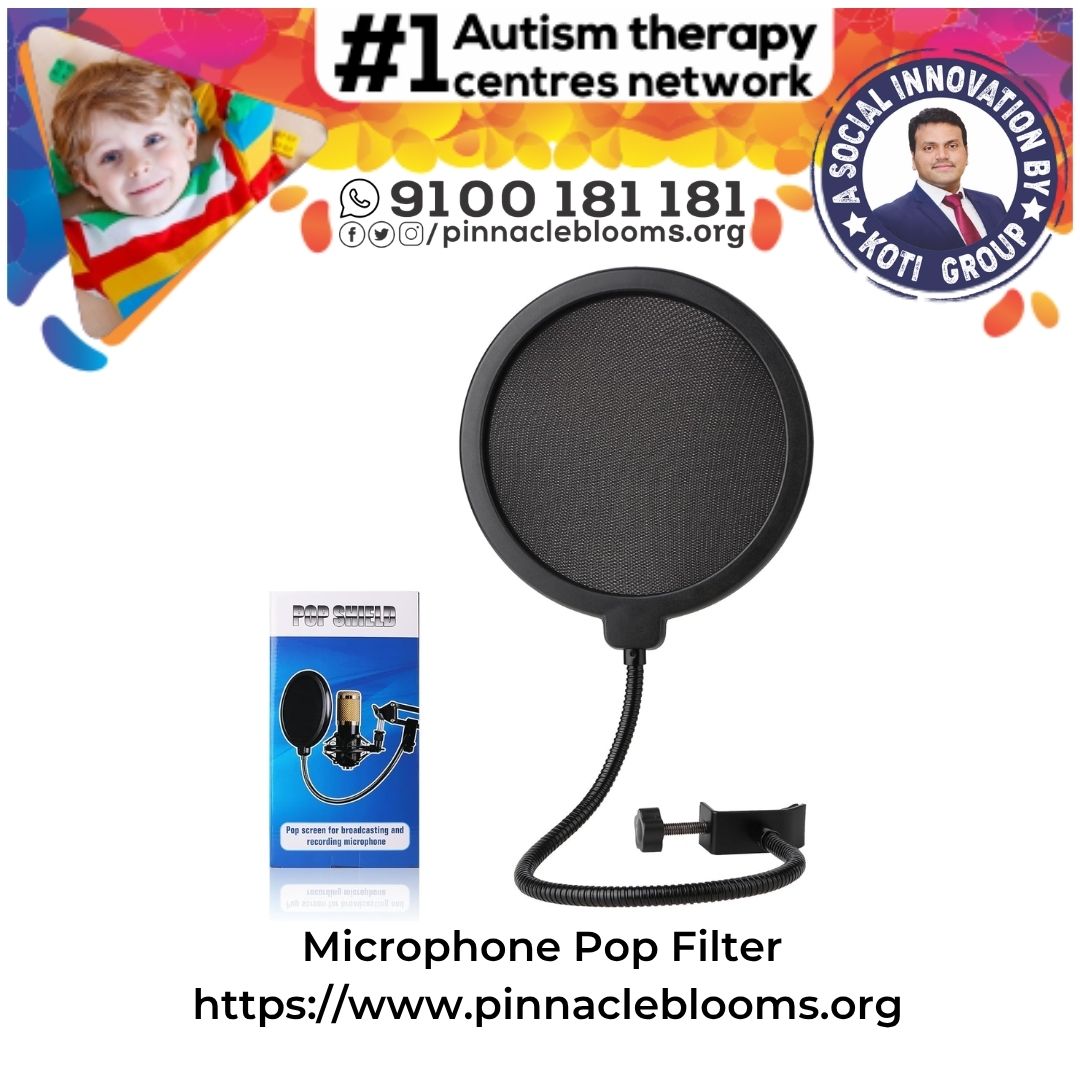 Enhancing Speech Therapy with Microphone Pop Filters | Pinnacle Blooms Network