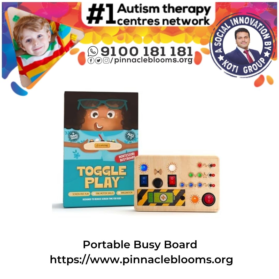 Unlock Your Childs Potential with Portable Busy Boards: A Vital Tool for Autism Therapy
