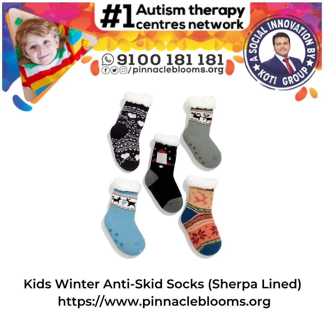 Nurturing Growth: Kids Winter Anti-Skid Socks Enhanced Therapy