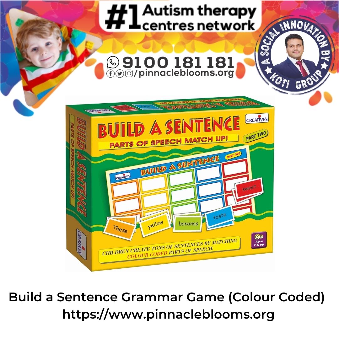 Transforming Autism Therapy with the Colour Coded Build a Sentence Grammar Game | Pinnacle Blooms