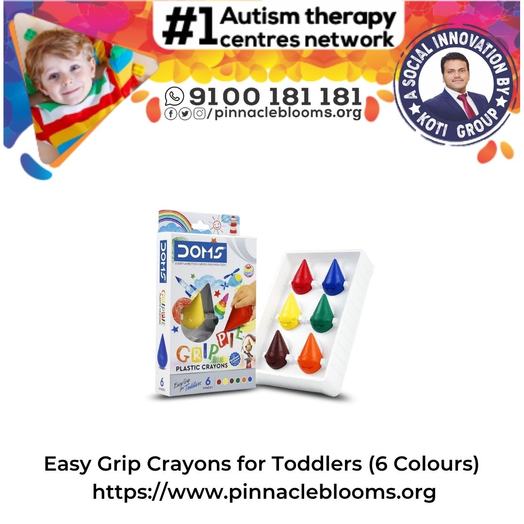 Unlock Your Child’s Potential with Easy Grip Crayons – A Holistic Approach at Pinnacle Blooms Network