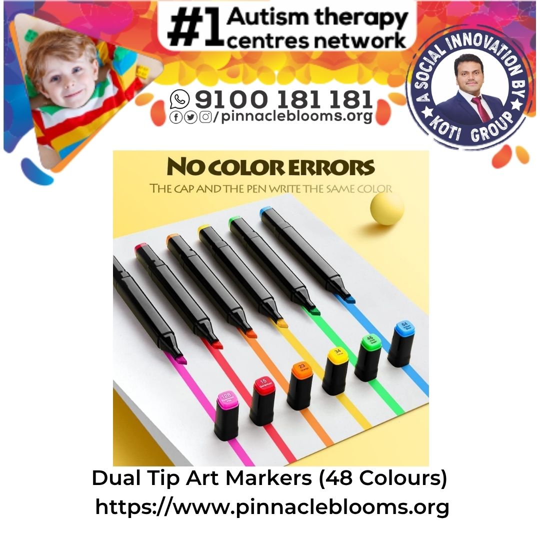 Unlock Potential with Dual Tip Art Markers: A Parents Guide to Therapy Success
