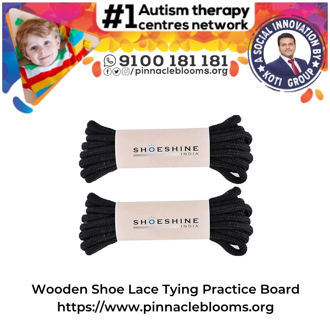 Unlocking Potential with Wooden Shoe Lacing: Comprehensive Autism Therapy at Pinnacle Blooms Network