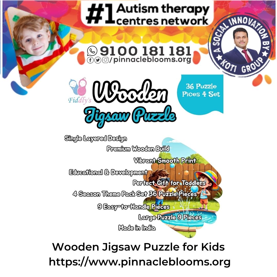 Unlocking Potential: Wooden Jigsaw Puzzles in Autism Therapy