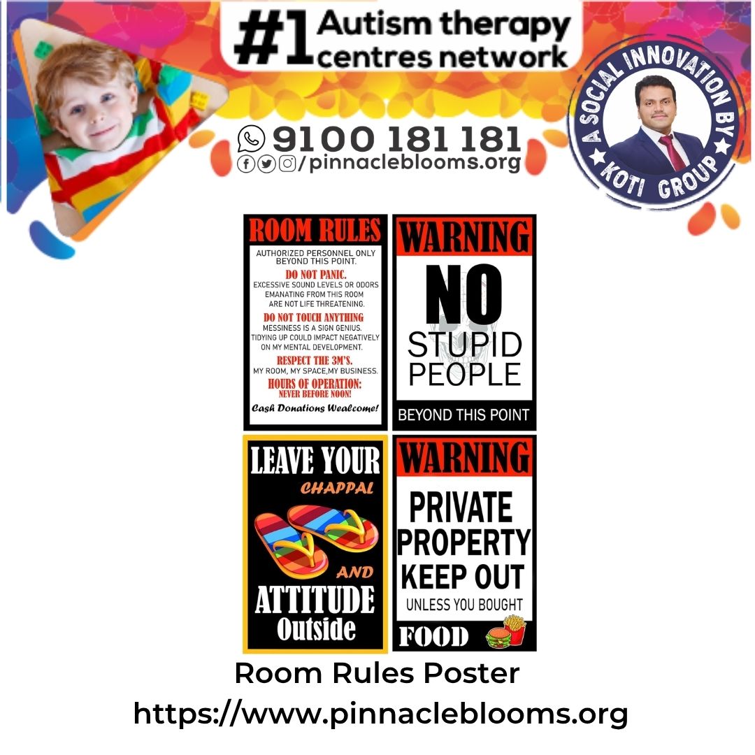 Harness Room Rules Posters: Transformative Tools for Autism Therapy