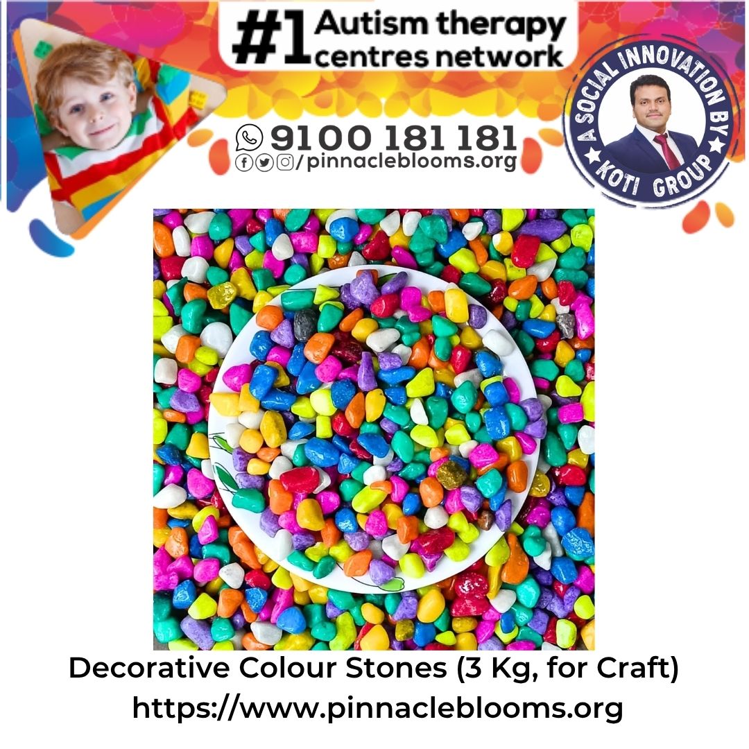 Transformative Journey with Decorative Colour Stones in Autism Therapy