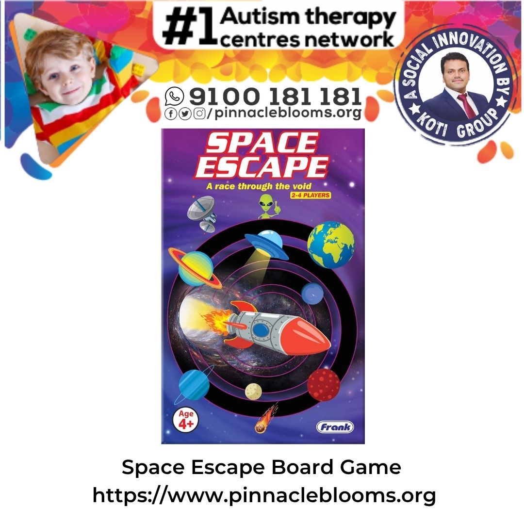 Embracing Growth: Space Escape Board Game Therapy at Pinnacle Blooms Network