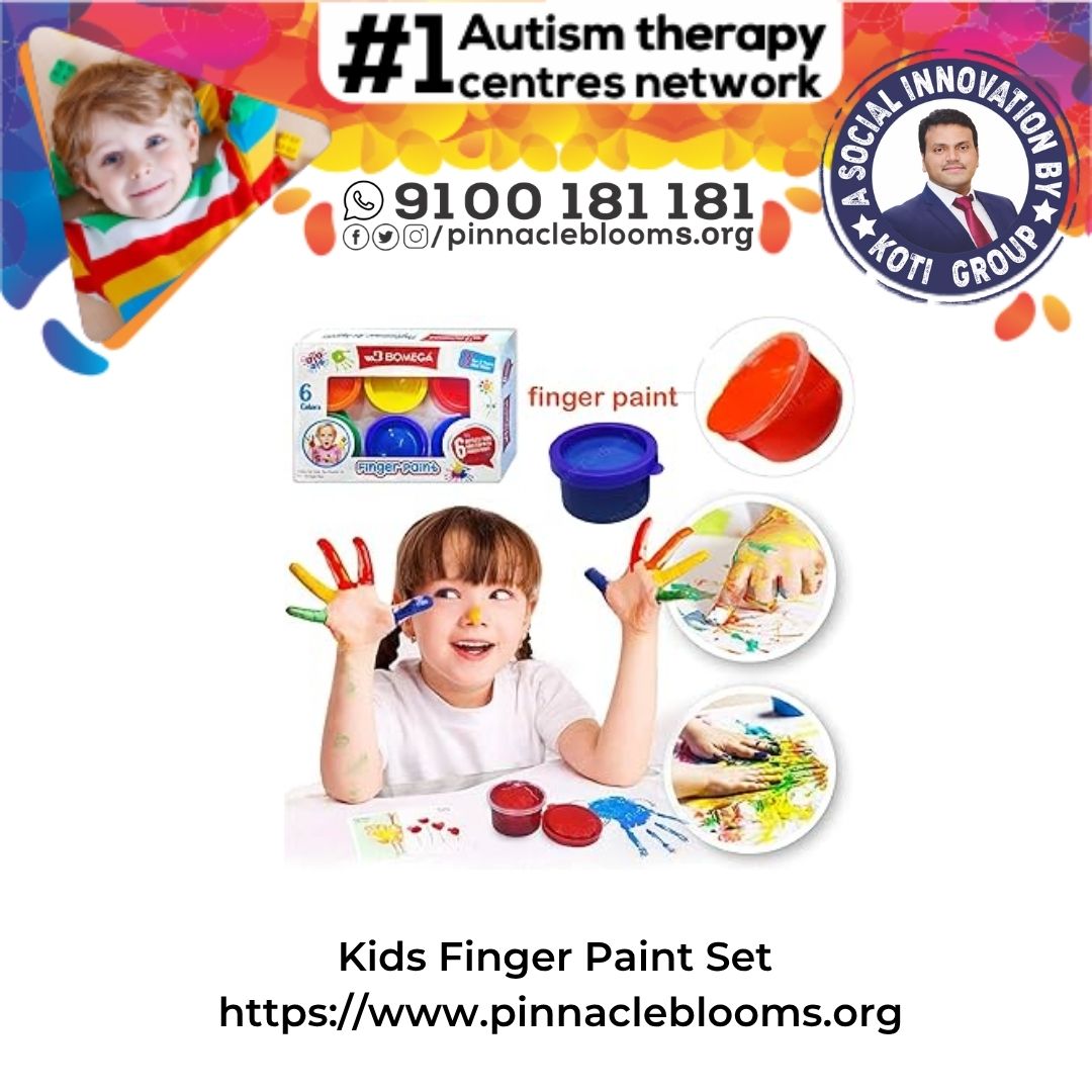 Unleashing Creativity: How Kids Finger Paint Sets Transform Autism Therapy