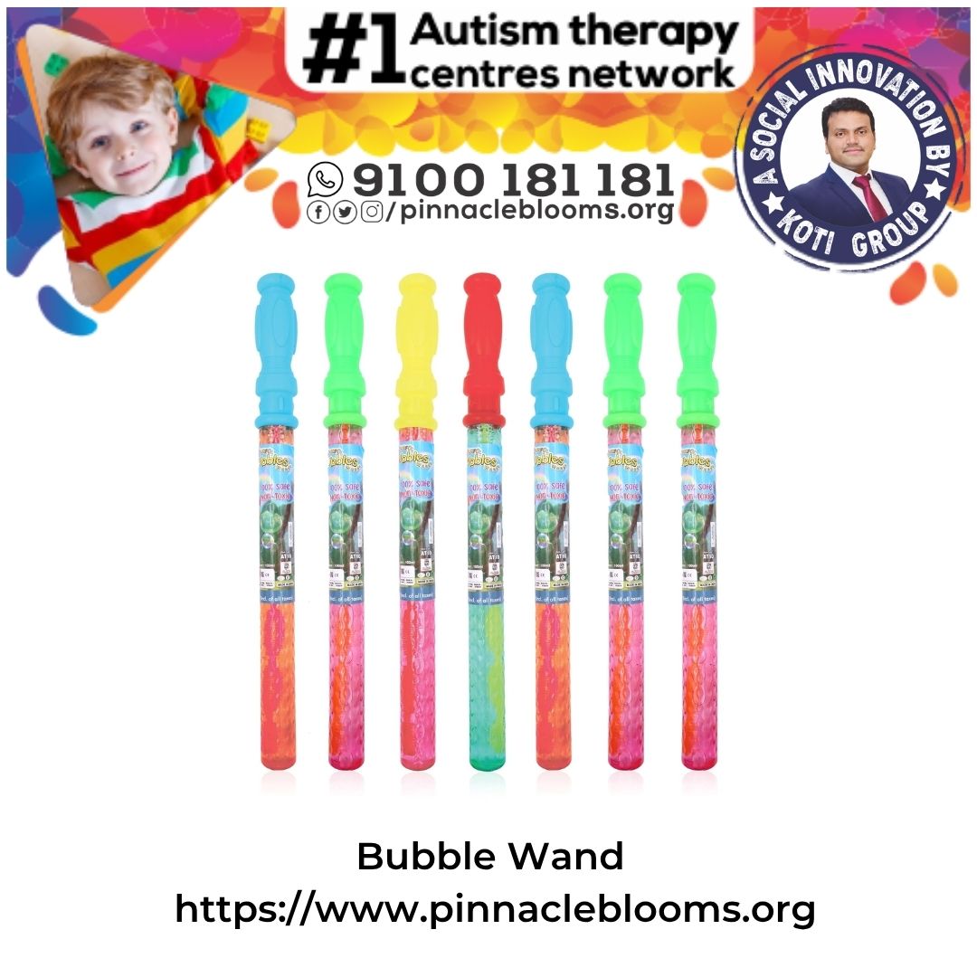 Bubble Blowers: A Key Tool in Autism Therapy - Pinnacle Blooms Network