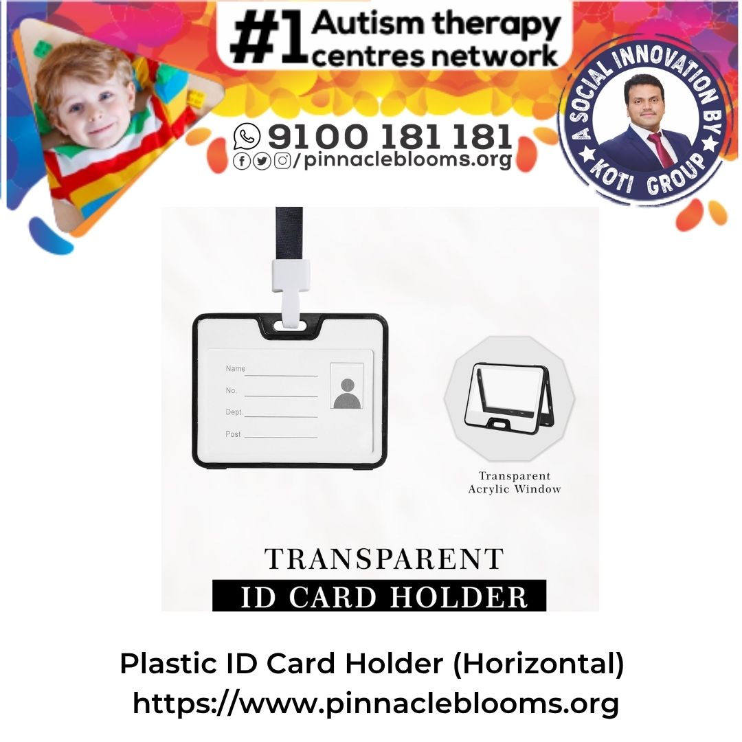 Unlocking Potential with Simple Tools: Plastic ID Card Holder in Autism Therapy