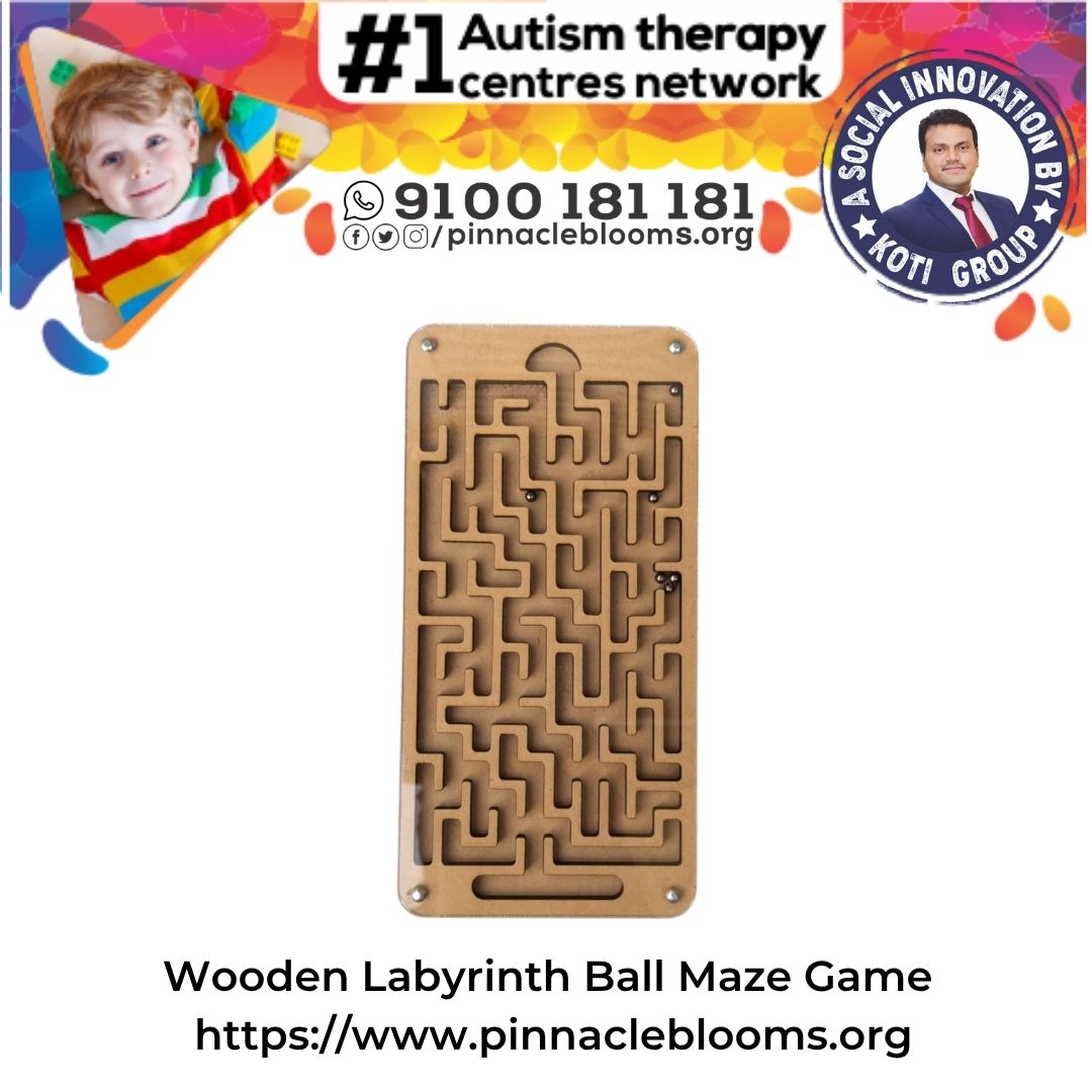 Unlocking Potentials: The Role of Wooden Labyrinth Ball Maze Game in Autism Therapy