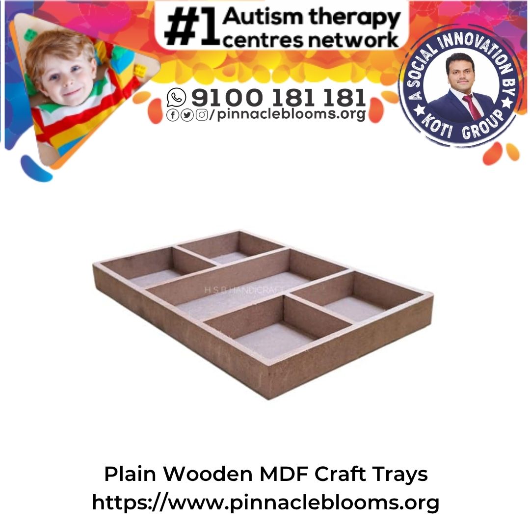 Unlocking Potential with MDF Craft Trays: A Vital Tool in Autism Therapy