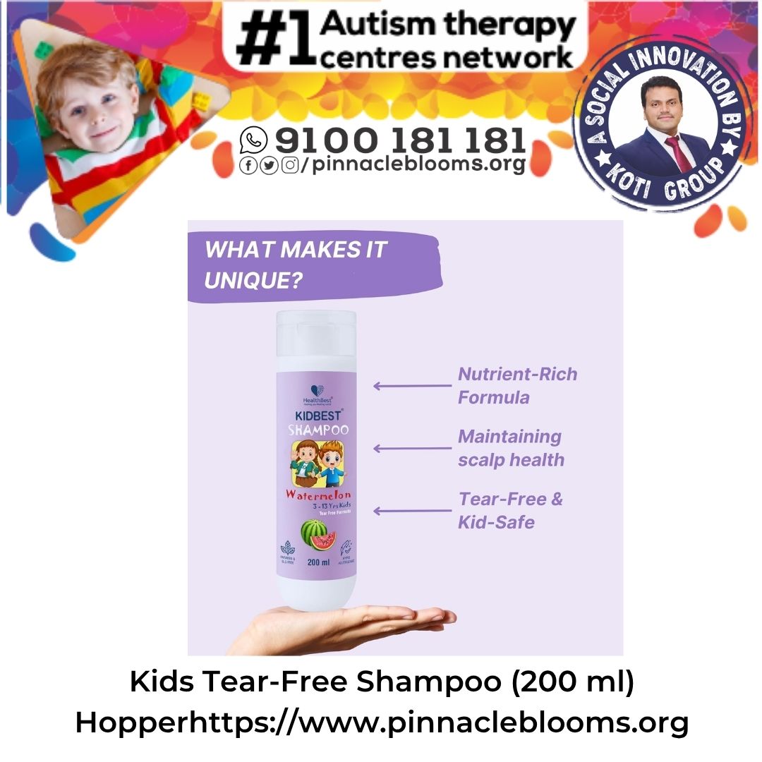 Unlocking Worlds: Kids Tear-Free Shampoo in Autism Therapy