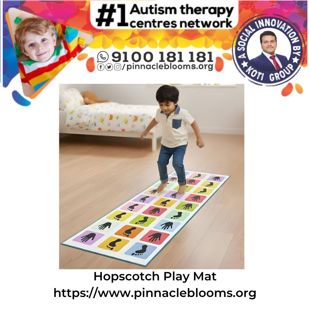 Enhancing Development: The Power of the Hopscotch Play Mat in Autism Therapy