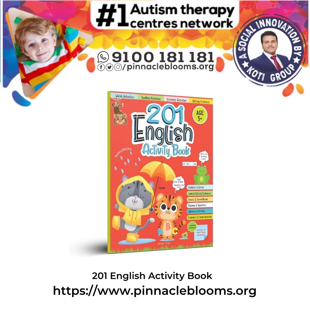 Unveiling the 201 English Activity Book: Revolutionizing Autism Therapy