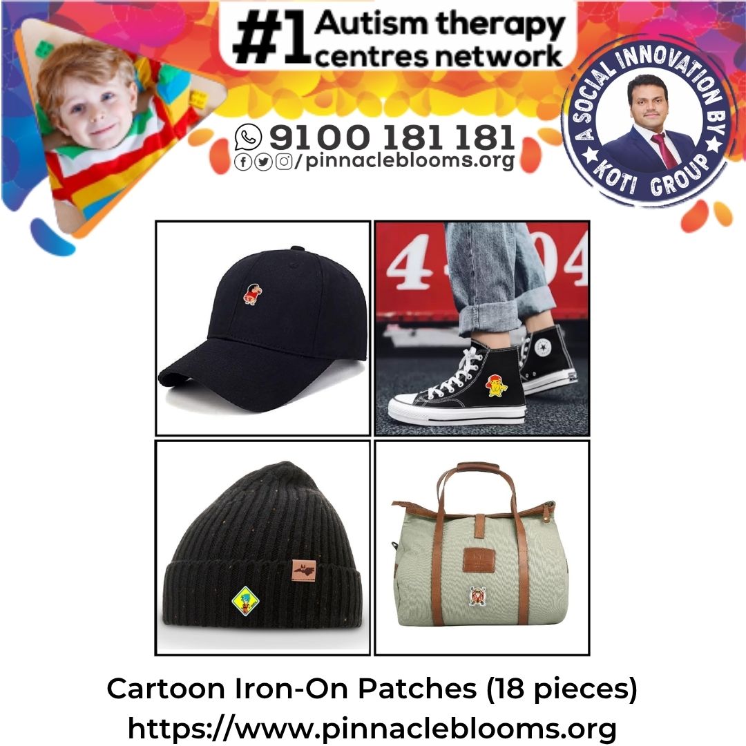 Enhancing Autism Therapy with Cartoon Iron-On Patches | Pinnacle Blooms Network