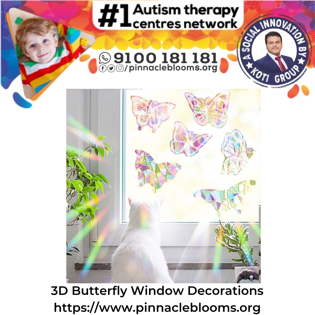 Empower Your Childs Growth with 3D Butterfly Window Decorations