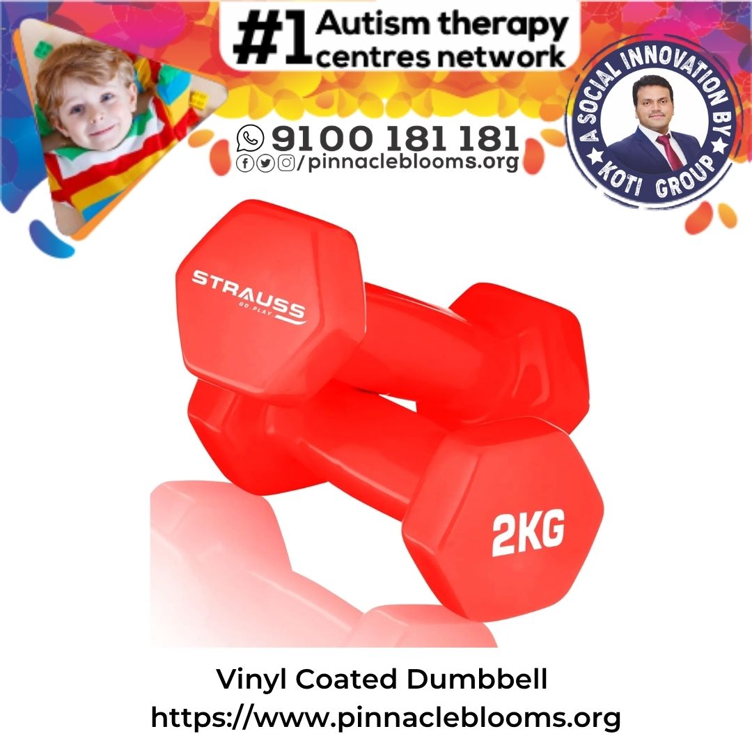 Vinyl Coated Dumbbell in Autism Therapy: A Pinnacle Blooms Guide