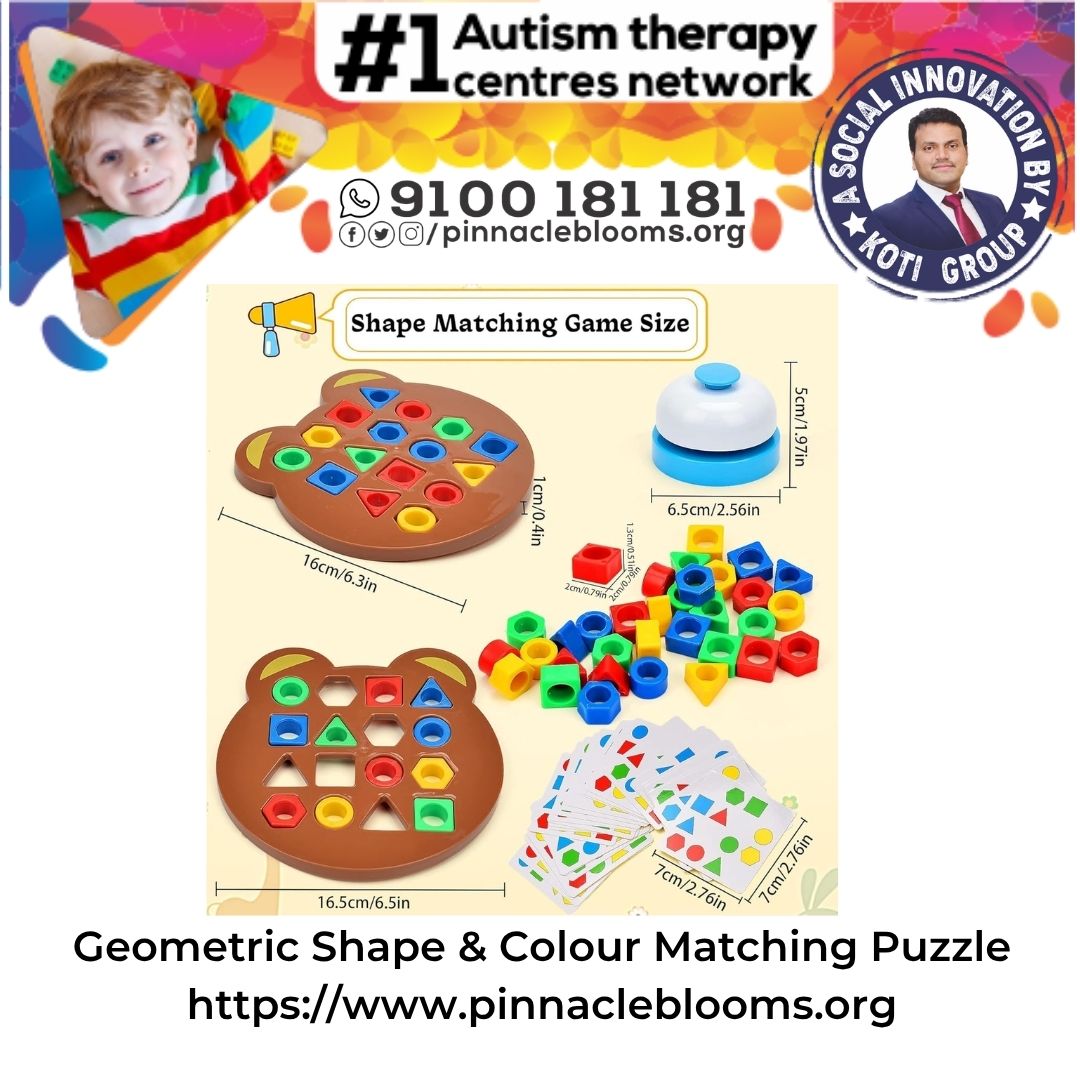 Geometric Shapes: The Cornerstone of Autism Therapy at Pinnacle Blooms Network