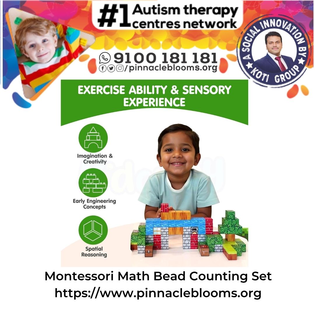 Unlocking Potential: Montessori Bead Counting Sets in Autism Therapy