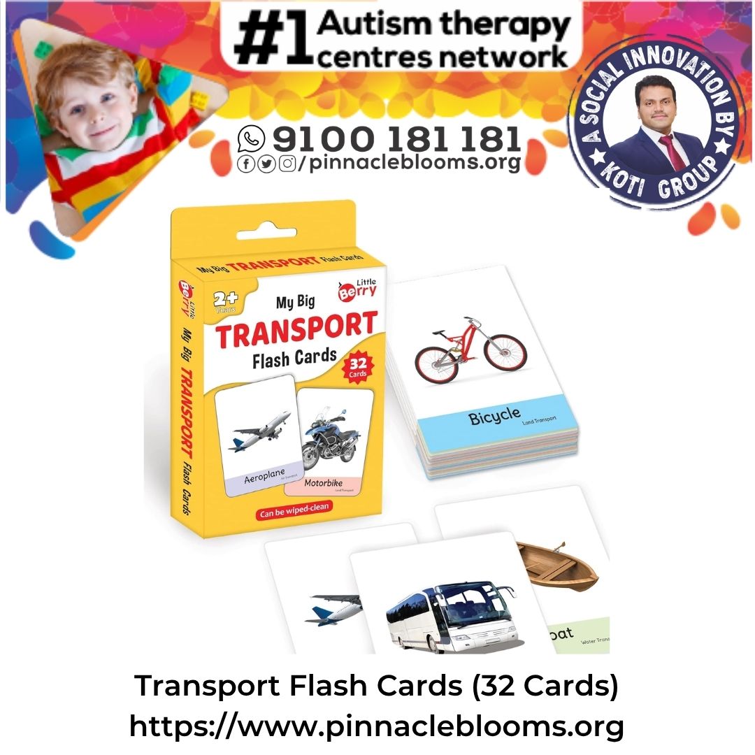 Unlocking Potential with Transport Flash Cards: An Essential Tool for Children with Autism