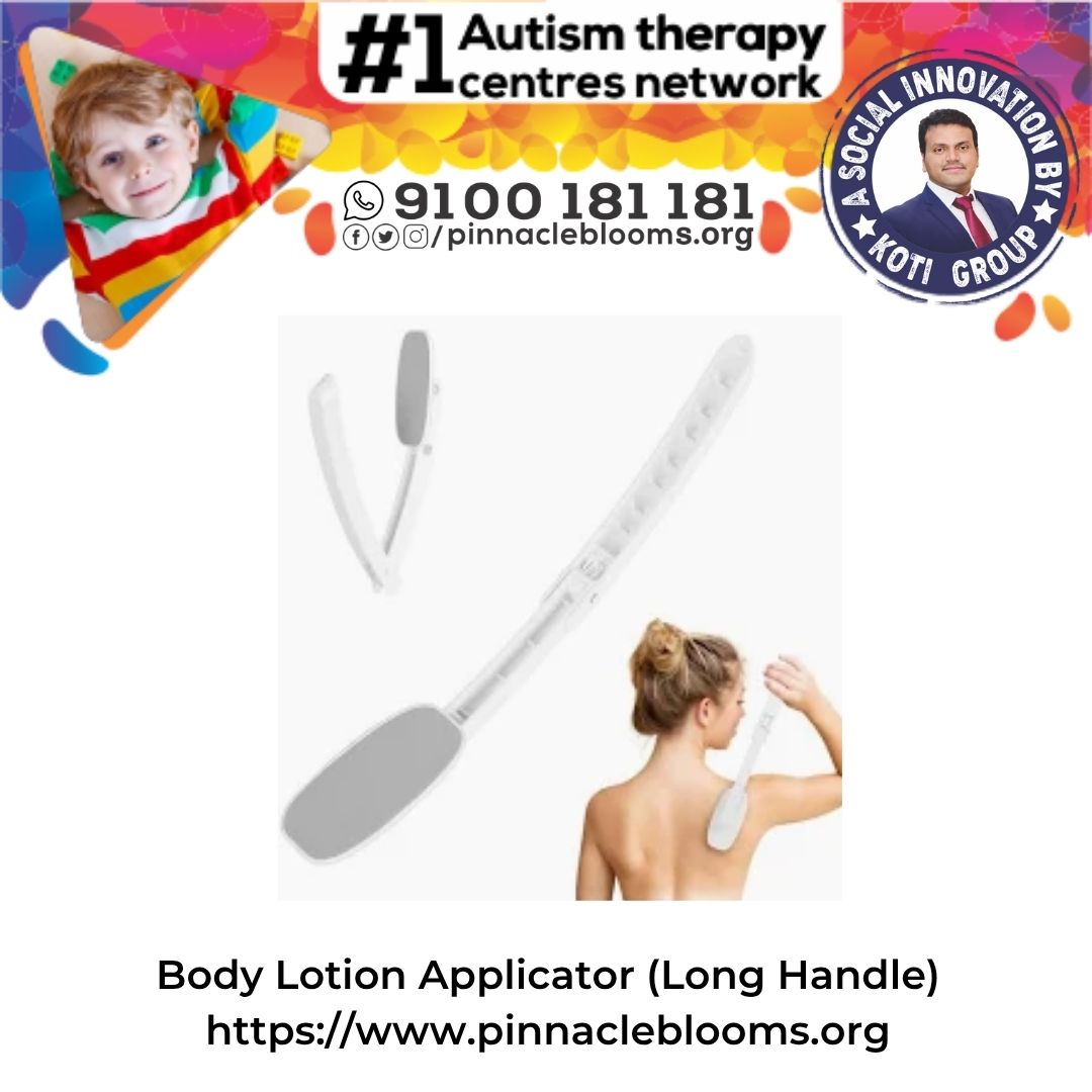 Transformative Therapy Support with Body Lotion Applicator for Autism Spectrum