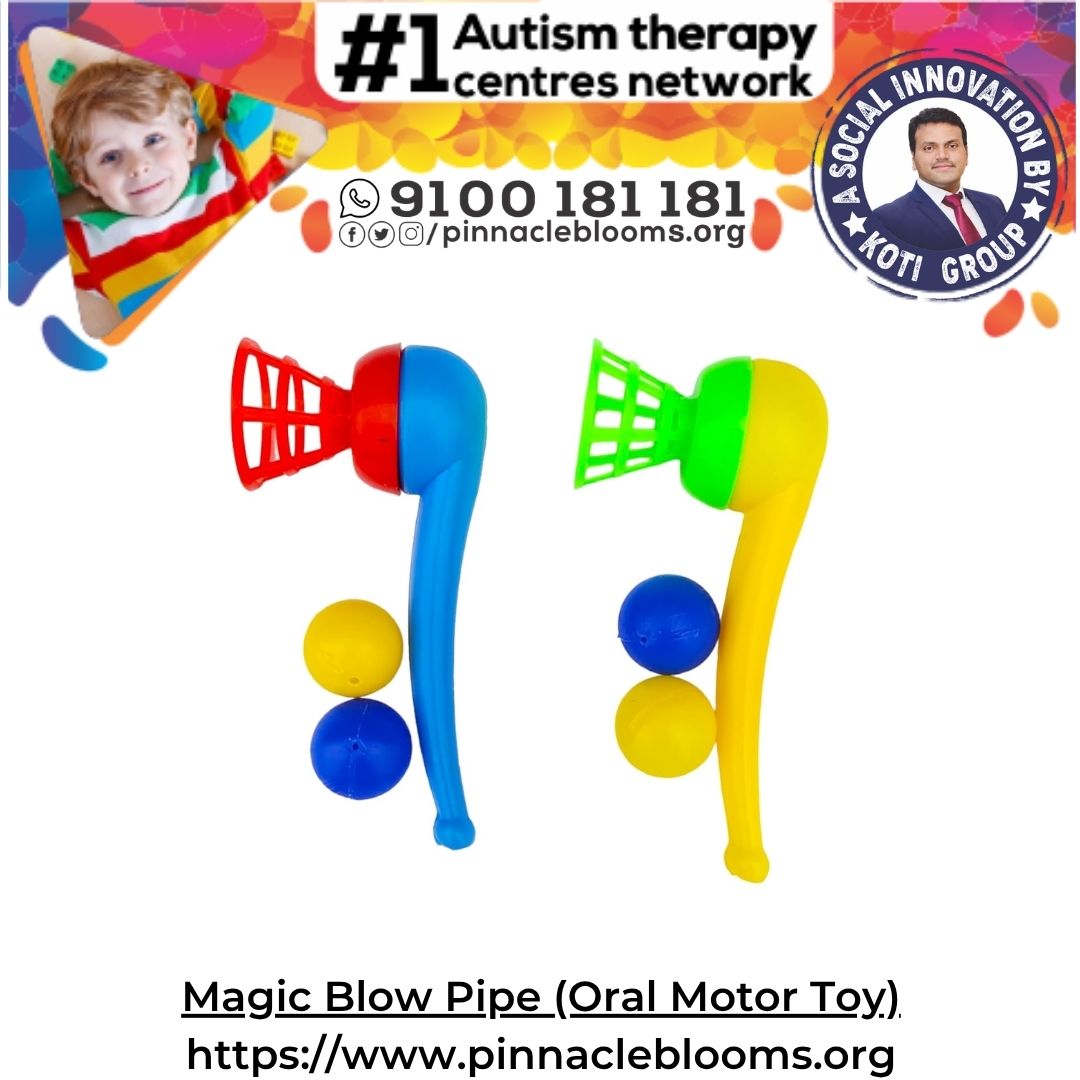Unlocking Potential: The Magic Blow Pipe in Autism Therapy