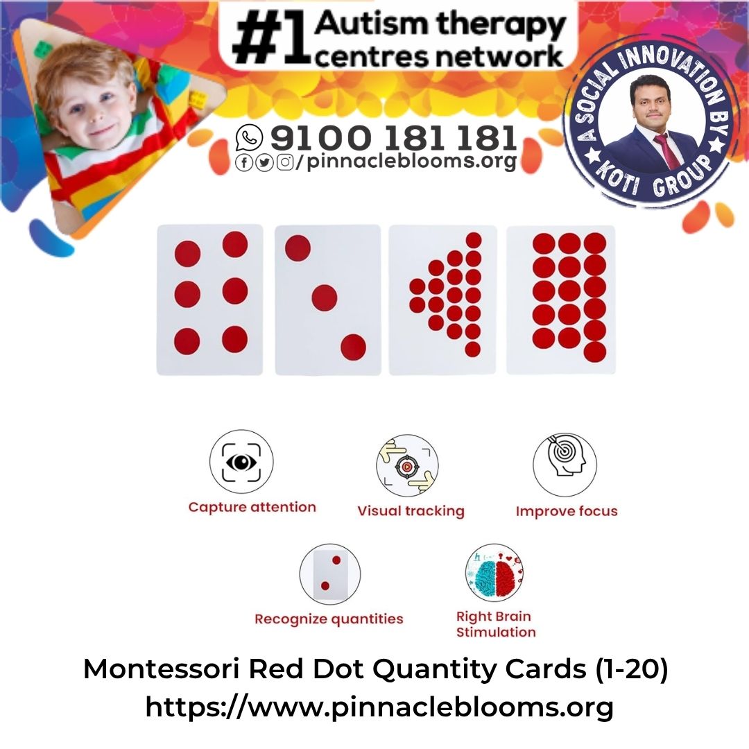 Transforming Lives with Montessori Red Dot Quantity Cards: The Heartbeat of Autism Therapy