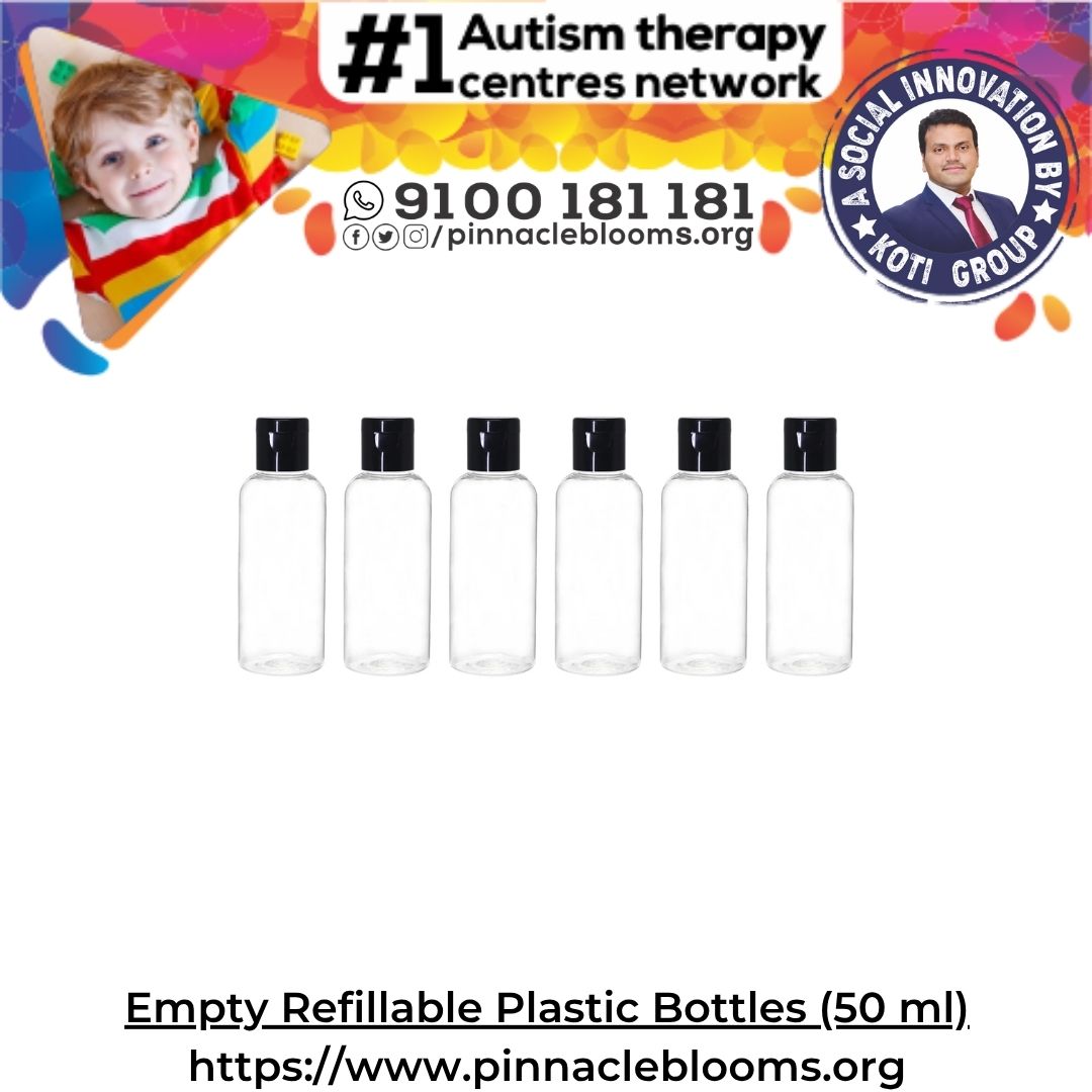 Enhancing Autism Therapy with Empty Refillable Plastic Bottles