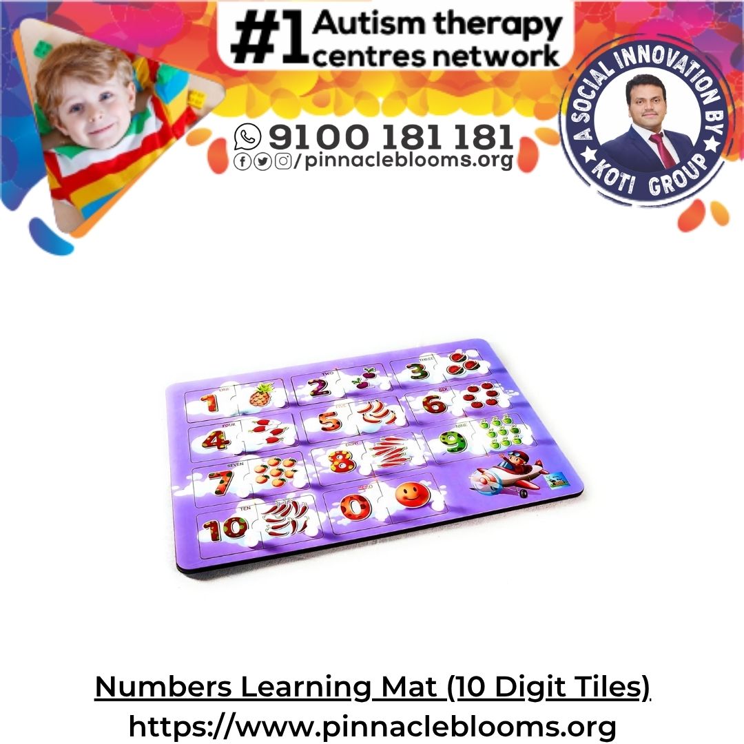 Unlocking Potential: Numbers Learning Mat for Autism Therapy - Pinnacle Blooms Network