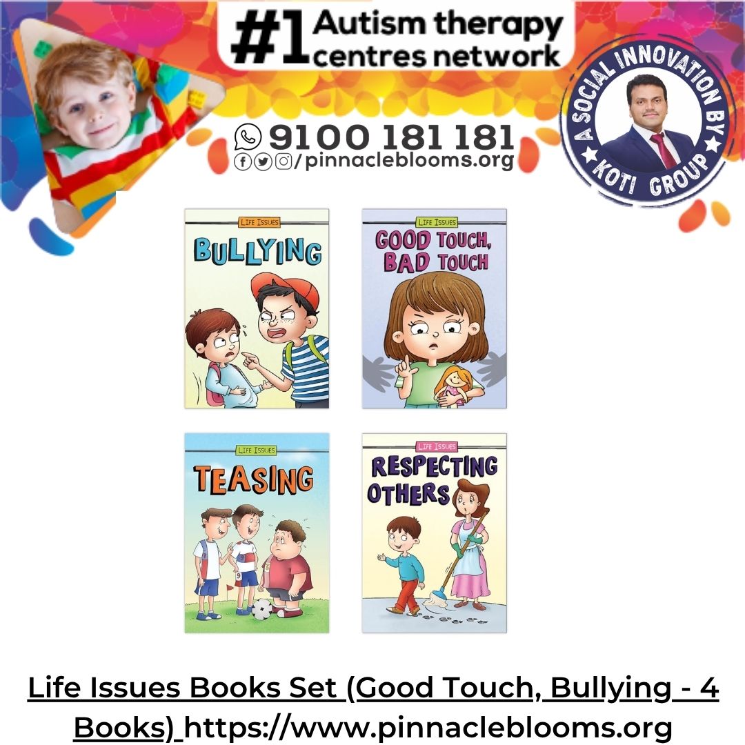 Empowering Kids through Life Issues Books Set for Autism and Sensory Conditions