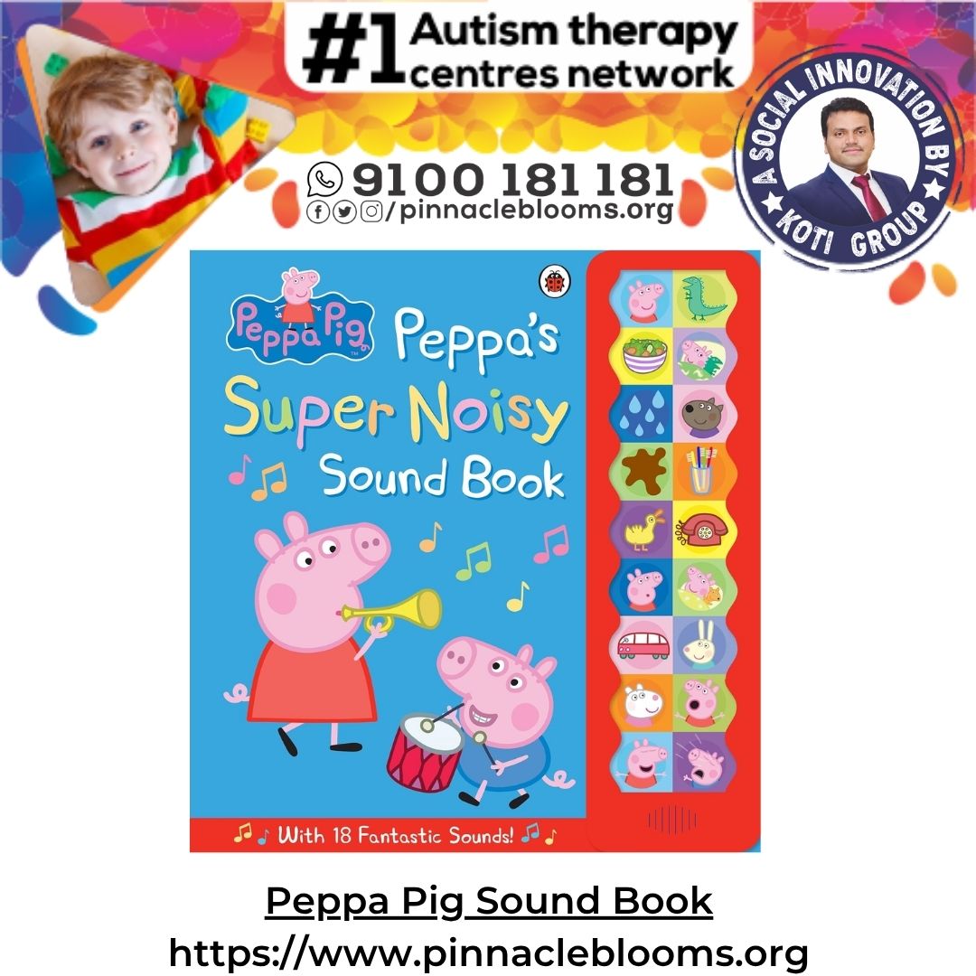 Empowering Communication with Peppa Pig Sound Book: Autism Therapy Breakthrough
