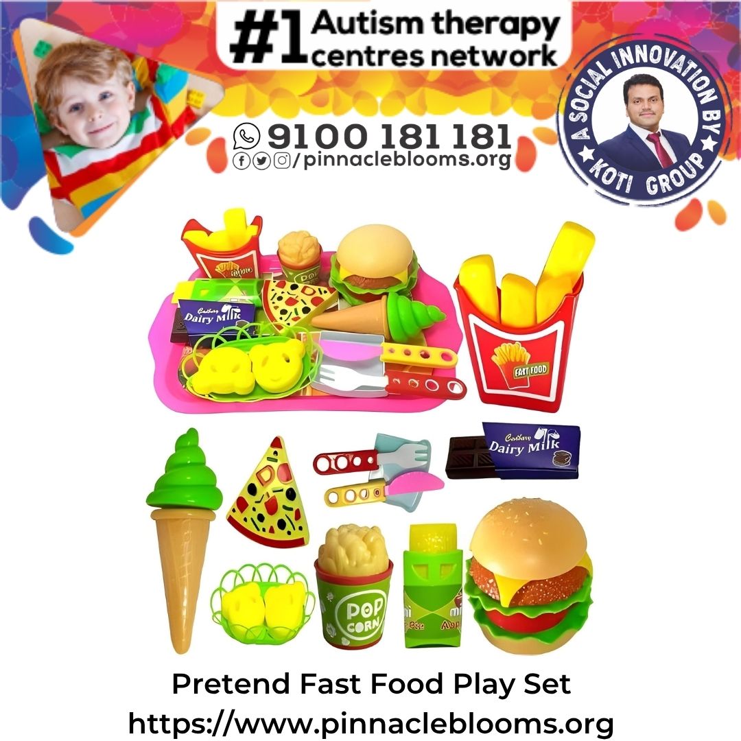 Unlocking Potential Through Play: Using Pretend Fast Food Sets in Autism Therapy