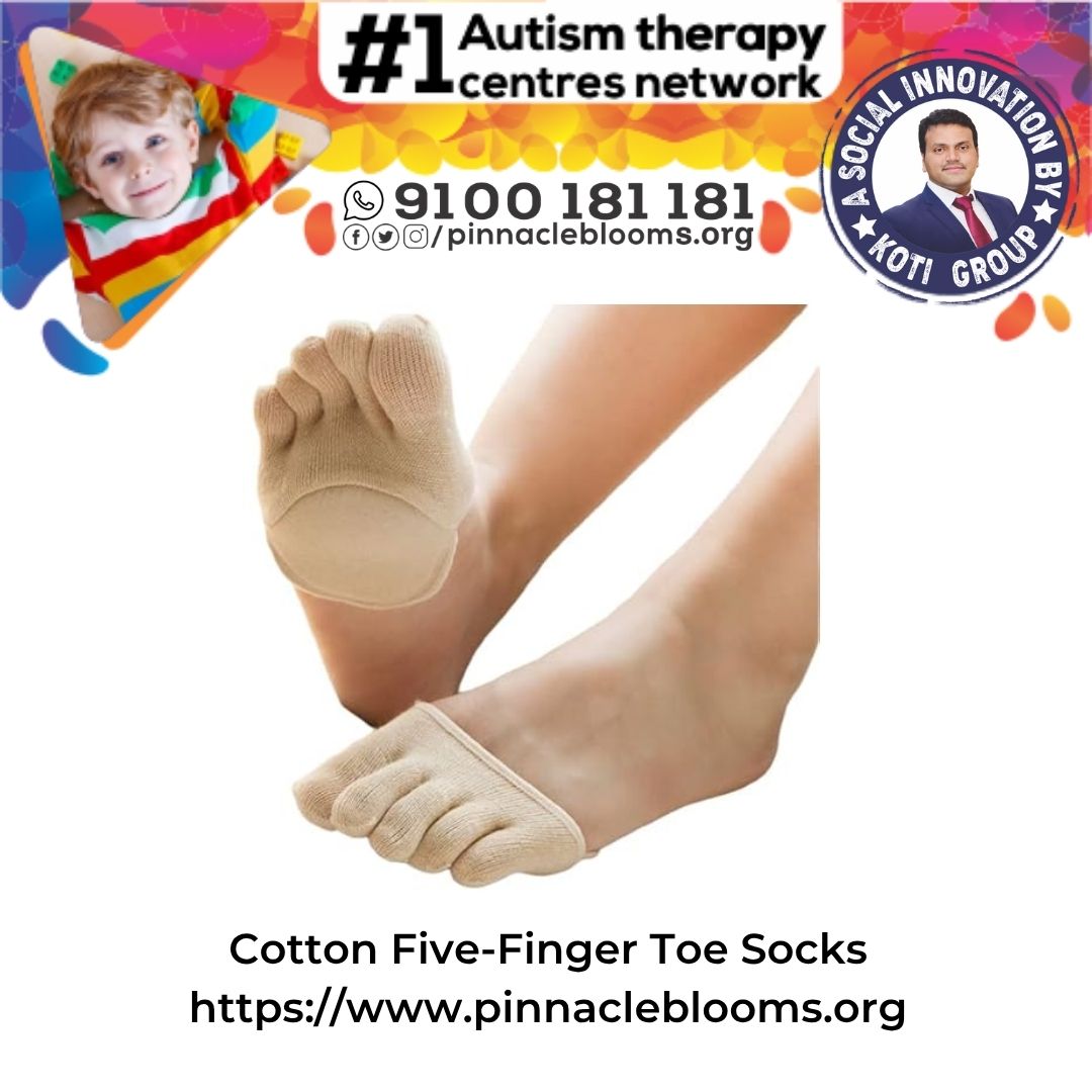 Using Cotton Five-Finger Toe Socks in Autism Therapy