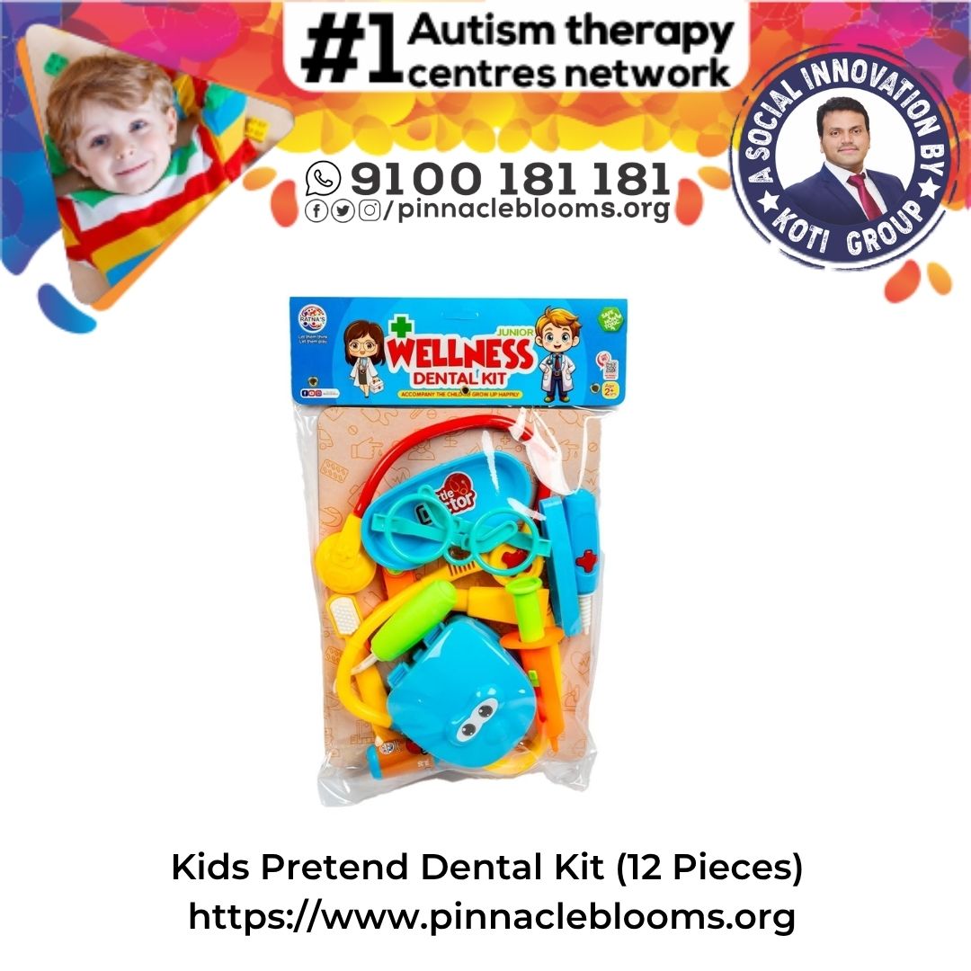 Enhancing Developmental Progress: Kids Pretend Dental Kit in Autism Therapy
