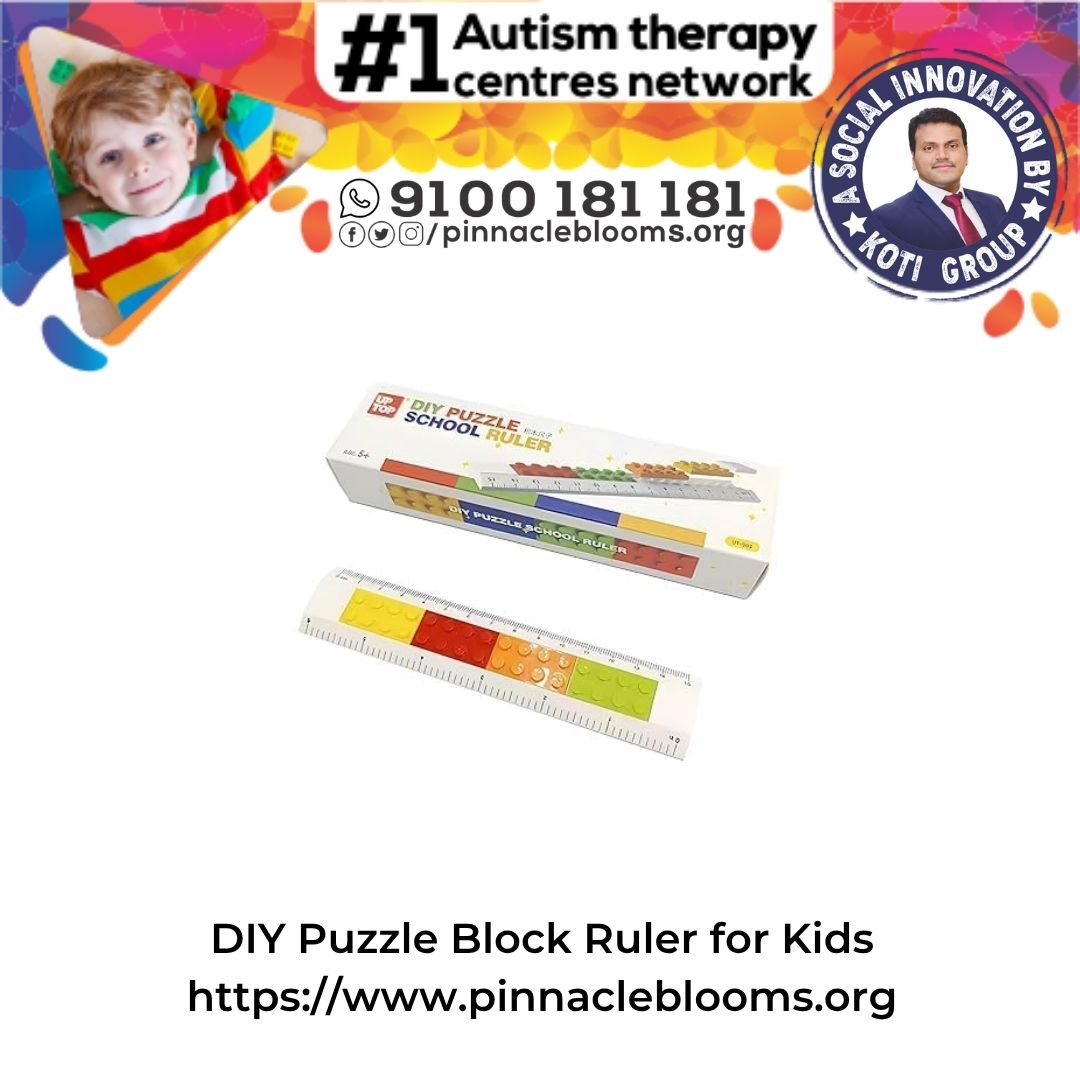 Unlocking the Potential: DIY Puzzle Block Ruler in Autism Therapy
