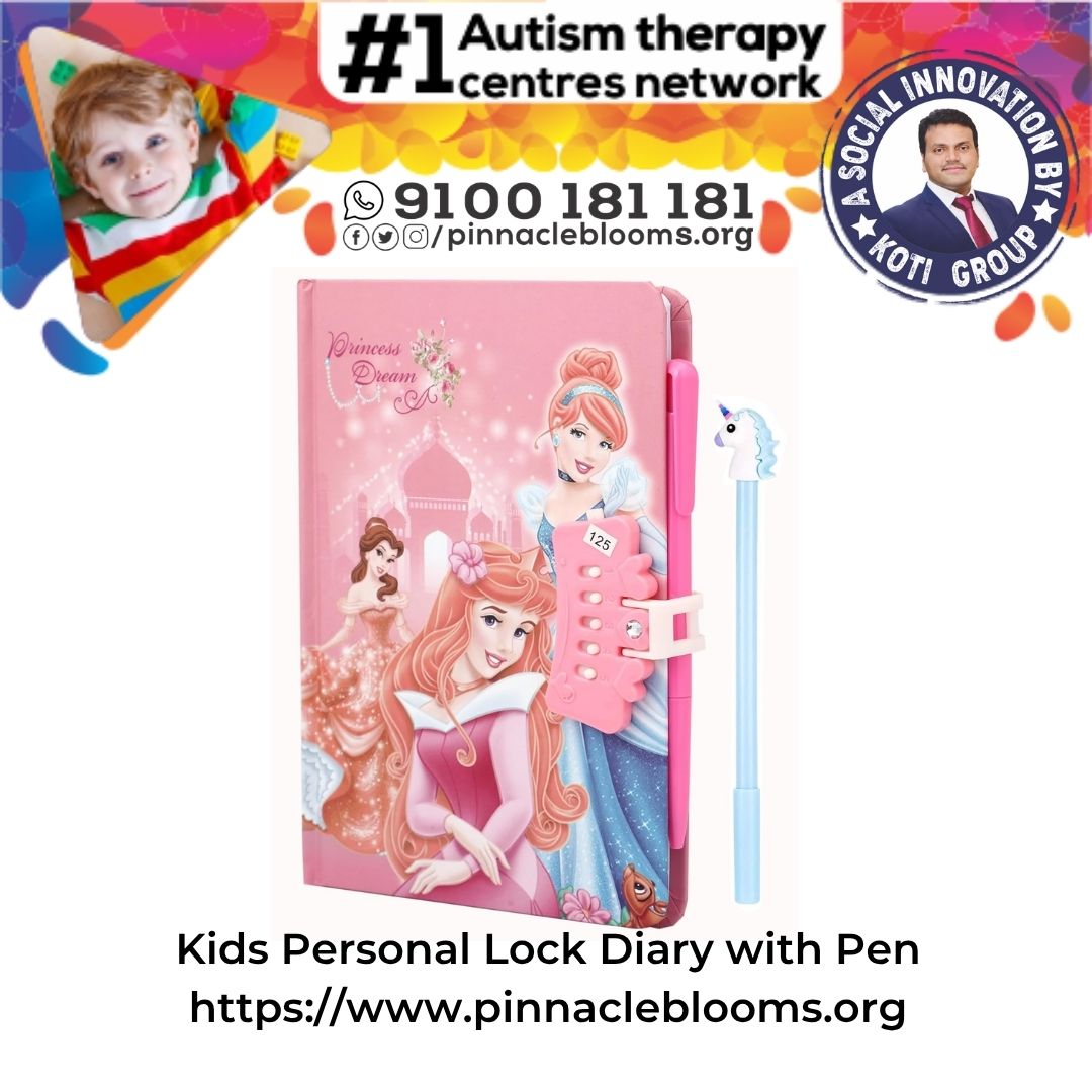 Unlocking Potential with Kids Personal Lock Diary in Autism Therapy