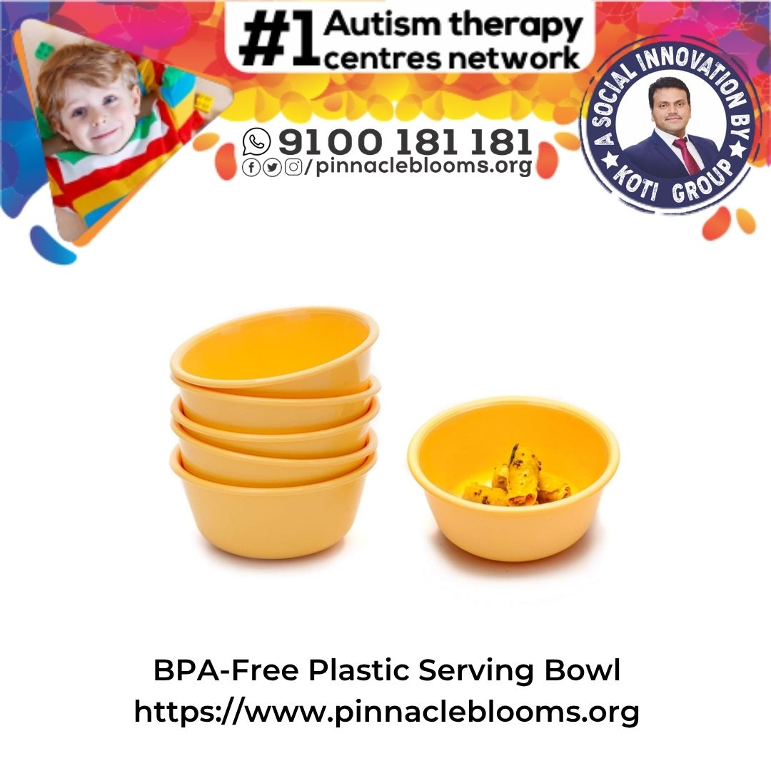 Harnessing the Power of BPA-Free Plastic Serving Bowls in Autism Therapy