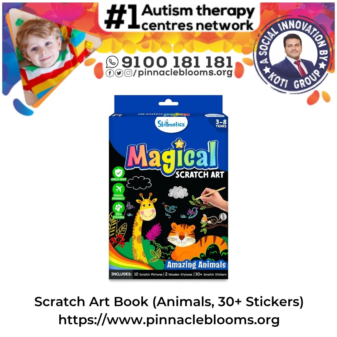 Empower Your Childs Development with Scratch Art Books | Pinnacle Blooms Network