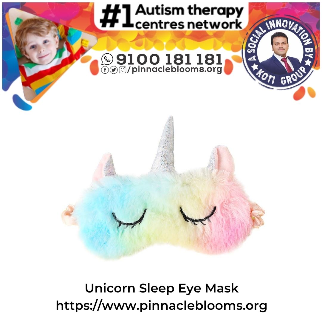 Unveiling Potential: Unicorn Sleep Eye Mask in Autism Therapies