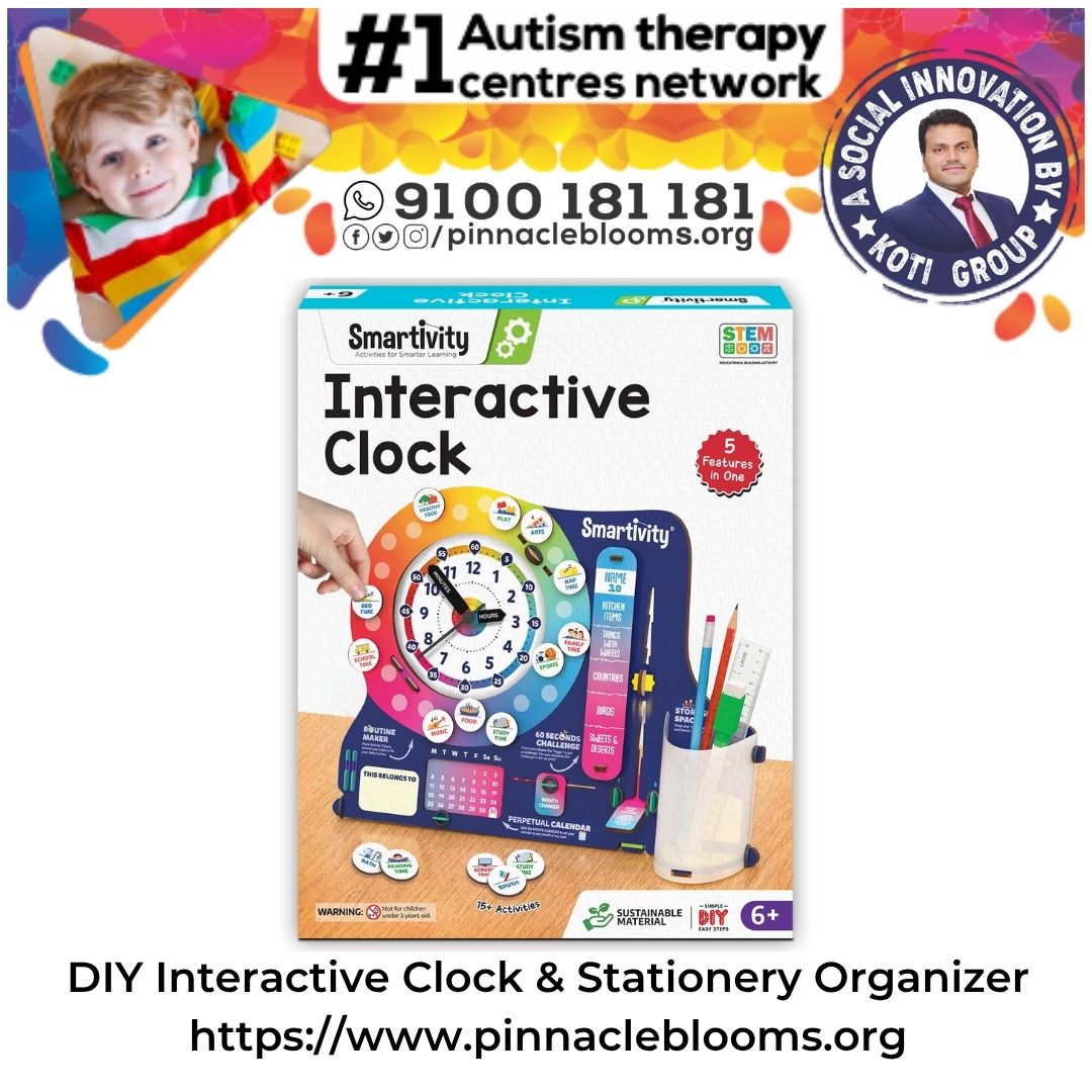 Unleashing Potential: DIY Interactive Clocks in Autism Therapy