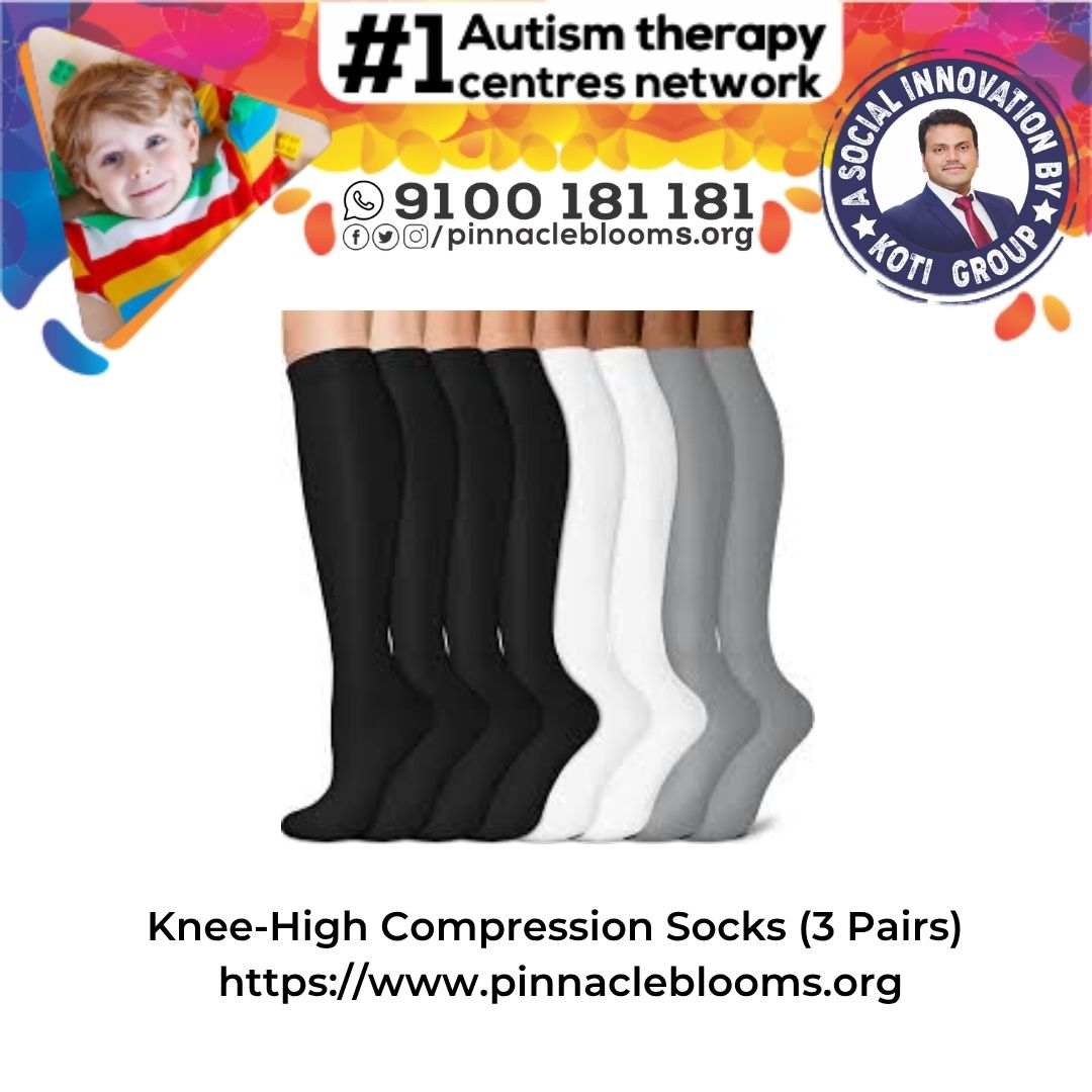 Knee-High Compression Socks: A Gentle Embrace for Autism Therapy